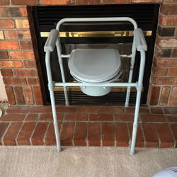 Foldable Bedside Commode