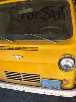 1964 Chevy Van (original paint) yellow