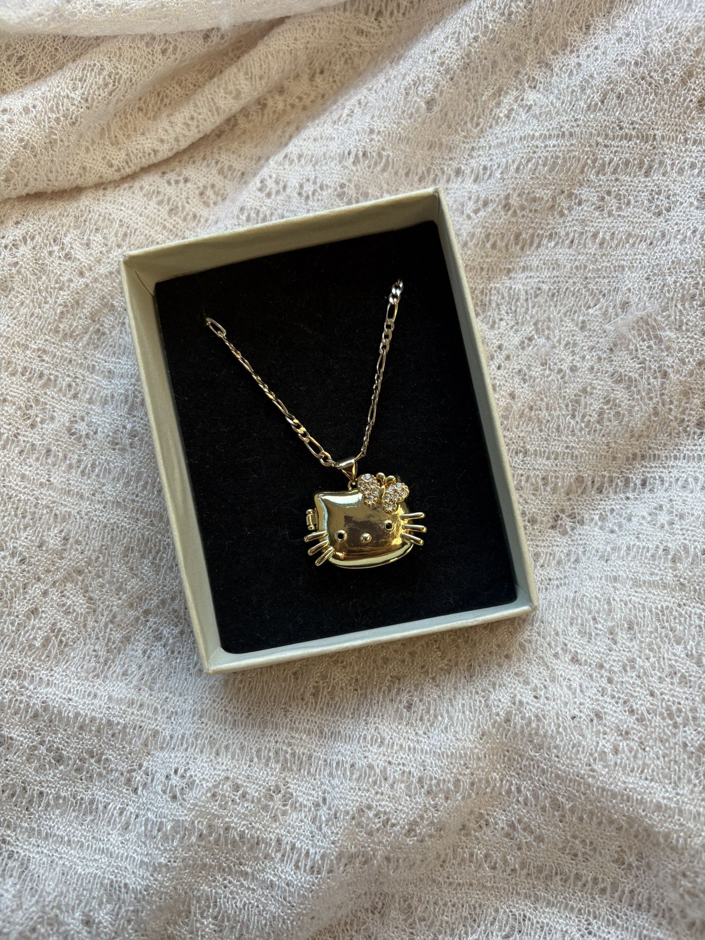 Hello Kitty Locket Necklace