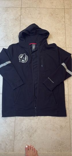 Disney Marvel Avengers black zipper jacket