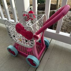 Hello Kitty Kid Shopping Cart