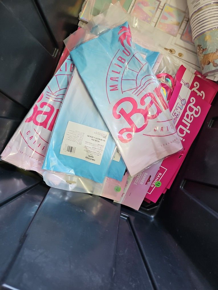 Barbie Party Stuff