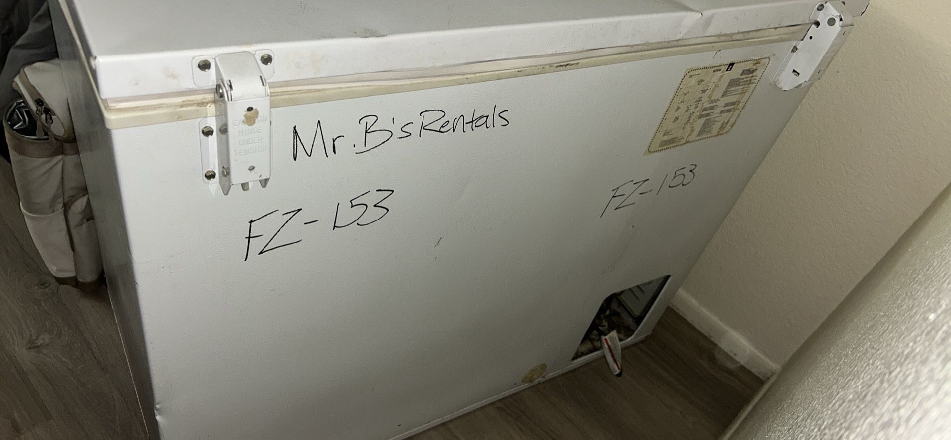 Used XL Crosley Deep Freezer 