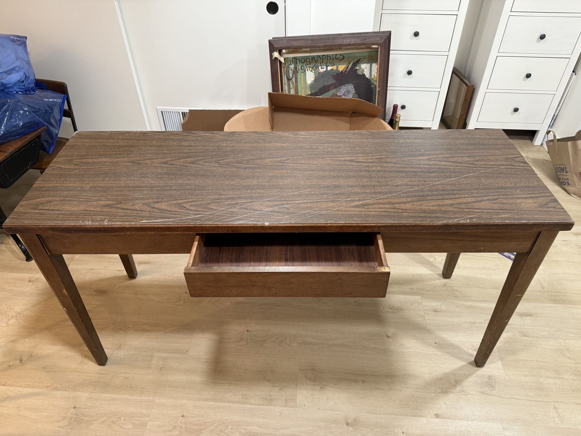 Wooden Table Craft Table Work Table