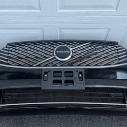 BLACK VOLVO XC90 2025 2026 2027 FRONT BUMPER