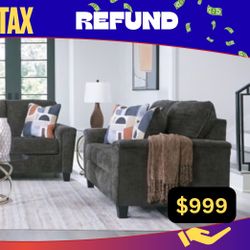 2 PC SOFA AND LOVESEAT 