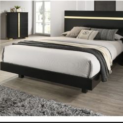 Queen Bed Frame With Mattress 