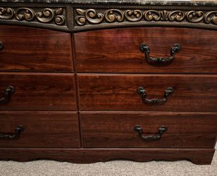 Dresser with matching night stand