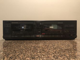 Pioneer receiver with cassette player