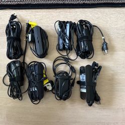 Assorted Laptop Chargers $15 For All — Sony, Dell, HP, Toshiba, 