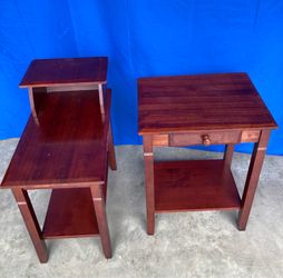 Two Small End Tables