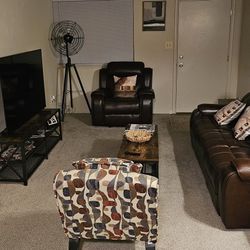 Living Room Set (Leather)