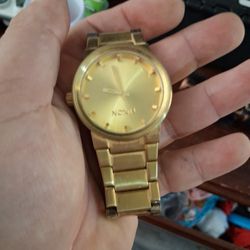 Nixon Gold Watch