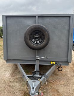 New 12ft Long SCISSOR LIFT Hydraulic Dump Trailer