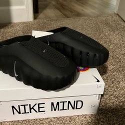 Nike Mind 001 Slide black Chrome Size 14