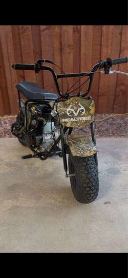 Realtree RT100 105cc Camo Gas Mini Bike
