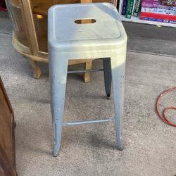 30” Metal Stackable Stools $20 Each 8 For $140