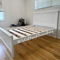 New Queen Bed Frame - No Mattress 