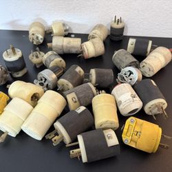 Electrical Plugs Lot 