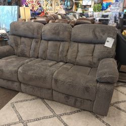 Brand New Soft Reclining Sofa