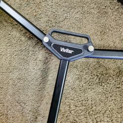 NEW Vivitar Tripod Dolly Rolling Stand with Wheels + Bag