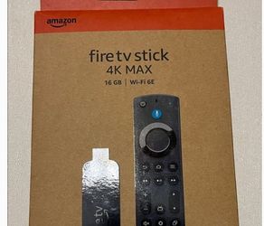 Fire TV Stick 4K MAX 16GB Wi-Fi 6E (NEW
