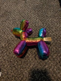 Plush balloon dog stuffed animal