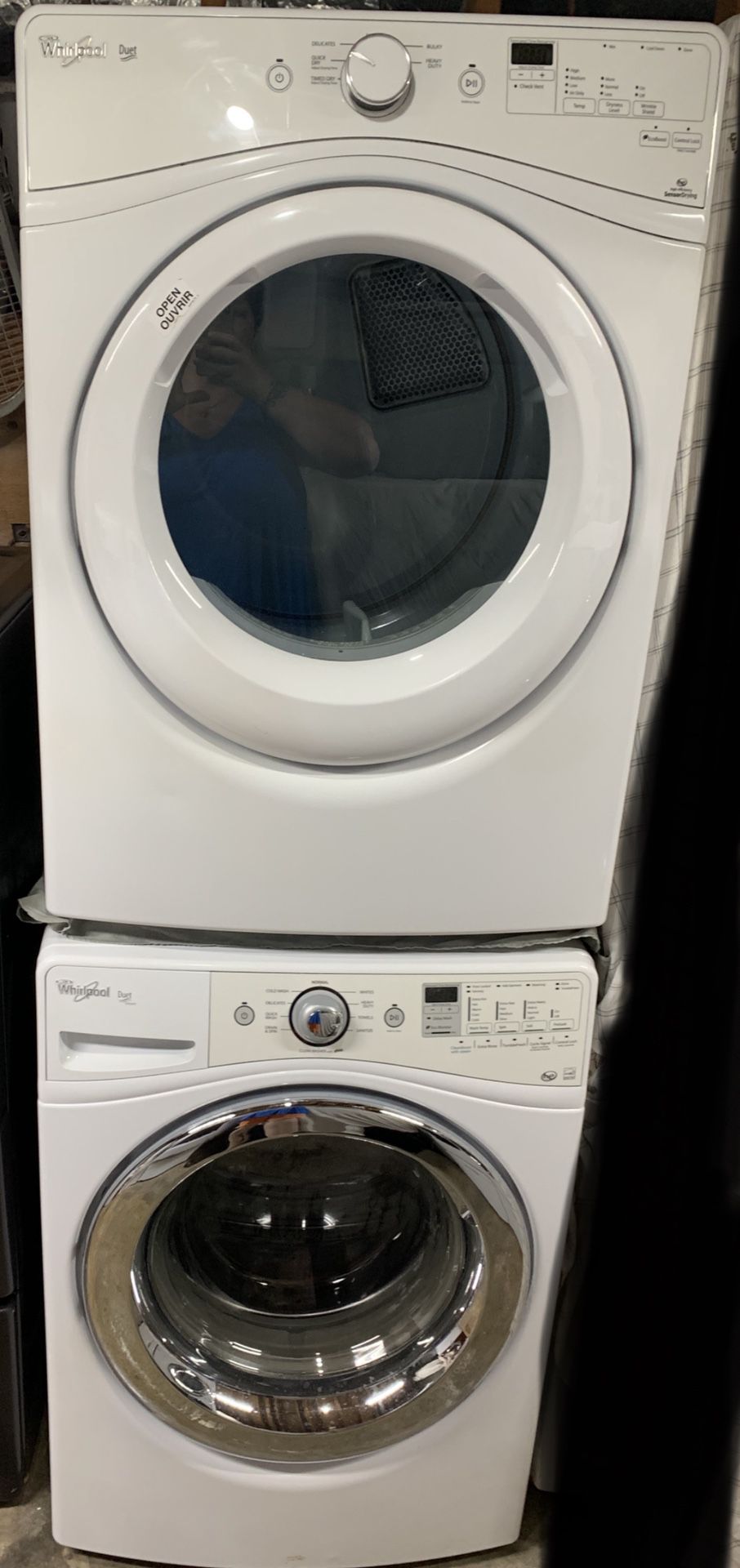 Whirlpool Stackable Washer & Dryer Set
