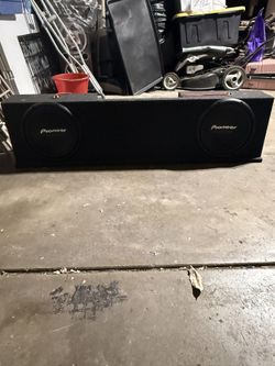 12 Inch Speakers Including Amp