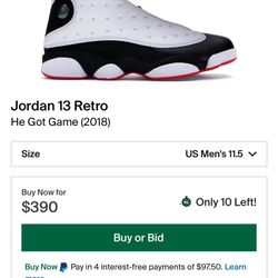 Brand New 2019-Jordan 13 he got game -11