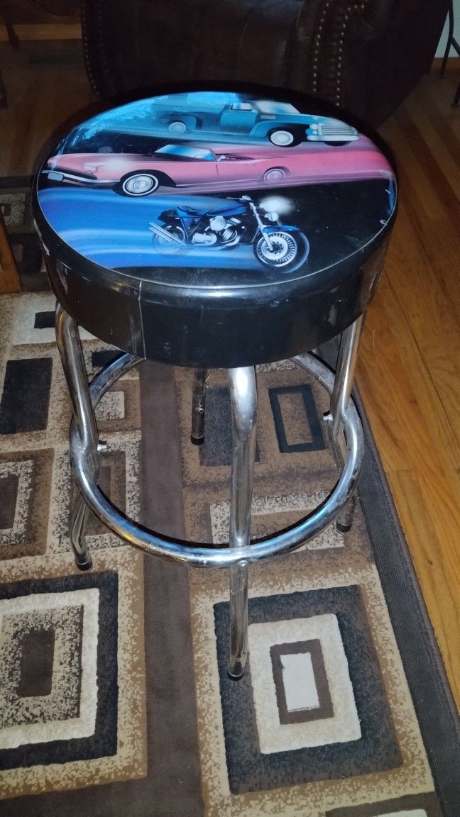 Hot Rod Shop Stool