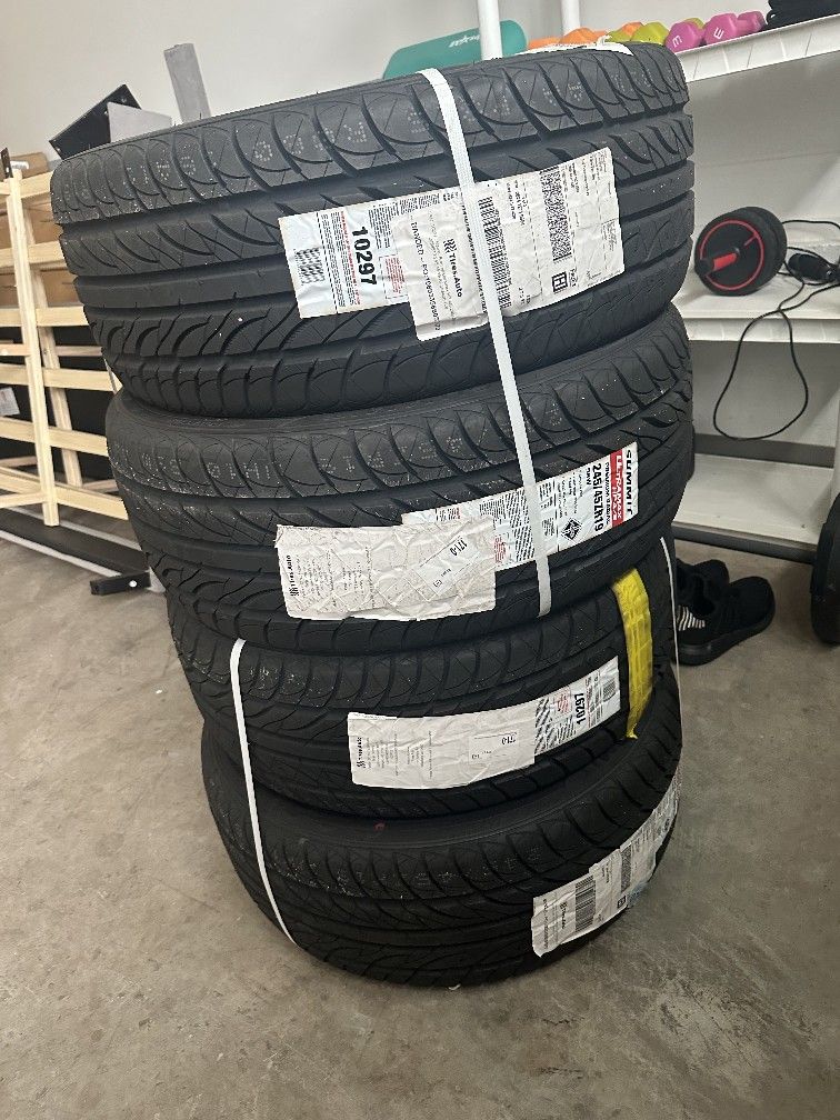 Tires 4 Set brand New