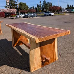 Teakwood Slab Table