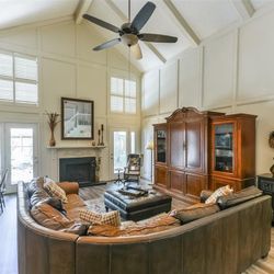 Traditional Large Entertainment Center