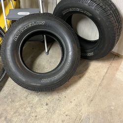 Excellent Michelin X LT A/S 2 tires x2  11/32 Tread