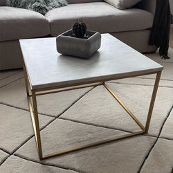 Pottery Barn Coffee Table Marble
