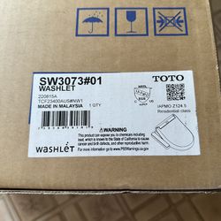 Toto Bidet C2 Washlet SW3073#01 Round Seat Brand New 