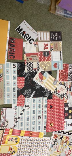 Disney scrapbooking