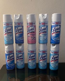 Lysol disinfectant spray