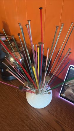 Large Collection of Knitting Needles