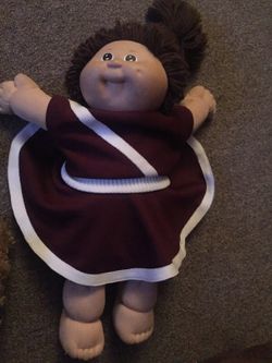 Cabbage patch kids cheerleader doll toy