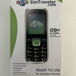 SimTraveler JT TravelBuddy Quad Band Mobile Phone
