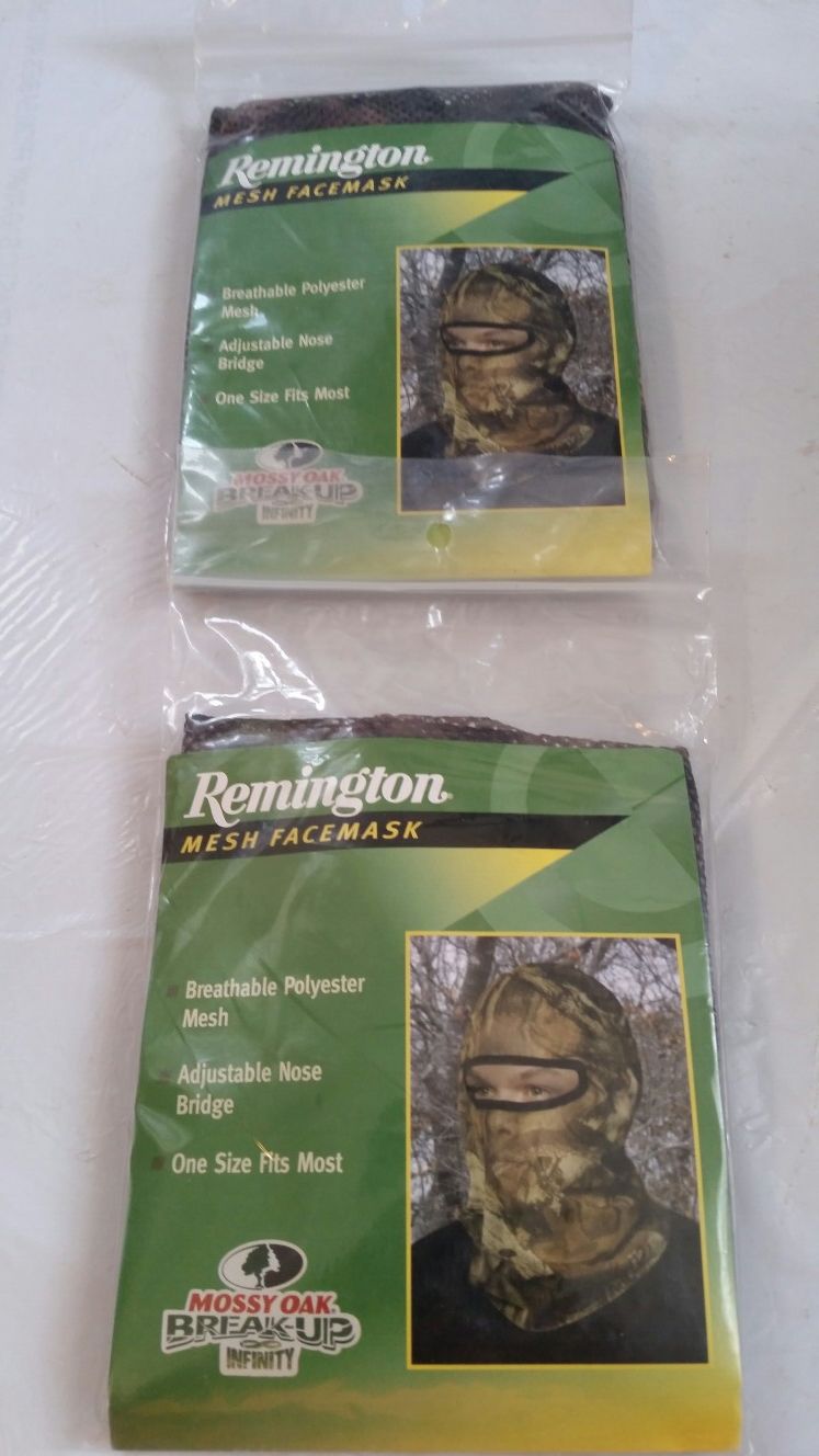 2 mesh full face masks