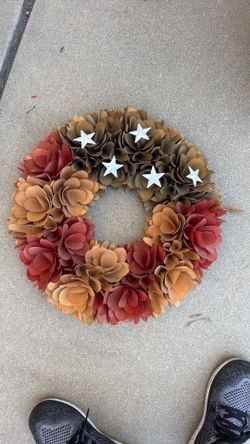 Patriotic wreath