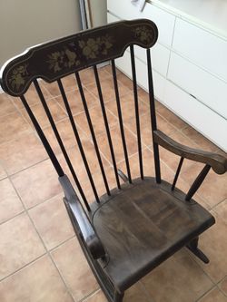 Vintage Collectible Rocking Chair