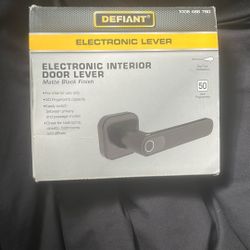 Electronic Interior Door Lever   Brand New Never Used 40$