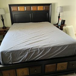 Bed and Dresser 