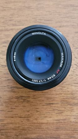 Minolta Maxxum Af 50mm 1:1.7 Lens