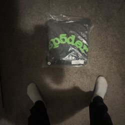 Slate Grey Sp5der Hoodie