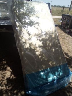 Twin bed with box spring